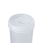 Shaker gourde transparent avec bouchon à vis coloré et filtre 800 ml sixième vue