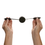 Câble multicharge extensible 100 cm en aluminium recyclé avec Car Play couleur gris cinquième vue