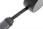 Câble multicharge extensible 100 cm en aluminium recyclé avec Car Play couleur gris sixième vue