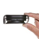 Chargeur de voyage sans fil avec logo, capacité 3 appareils simultanés couleur gris huitième vue
