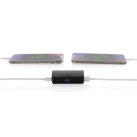 Powerbank de poche multi-appareils 5 000 mAh couleur noir deuxième vue