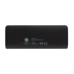 Powerbank professionnel de poche multi-appareils 20 000 mAh couleur noir quatrième vue