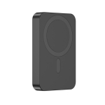 Batterie externe 10 000 mAh avec aimant pour téléphone et port type-C couleur noir