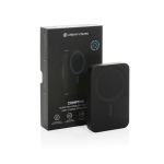 Batterie externe 10 000 mAh avec aimant pour téléphone et port type-C couleur noir vue avec boîte