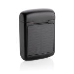 Écouteurs sans fil avec panneau de chargement solaire et BT 5.3 couleur noir quatrième vue
