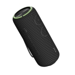 Haut-parleur sans fil résistant à l'eau avec double subwoofers 30W couleur noir troisième vue