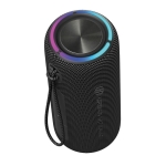 Haut-parleur sans fil résistant à l'eau avec double subwoofers 30W couleur noir cinquième vue