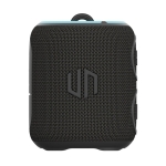 Haut-parleur sans fil résistant à l'eau avec double subwoofers 16W couleur noir cinquième vue