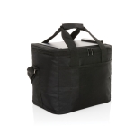 Sac isotherme en RPET avec panneau solaire et capacité de 24 canettes couleur noir
