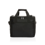 Sac isotherme en RPET avec panneau solaire et capacité de 24 canettes couleur noir troisième vue