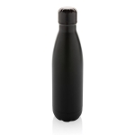 Bouteille en acier inoxydable recyclé pour boissons froides 500ml couleur noir