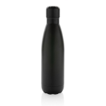 Bouteille en acier inoxydable recyclé pour boissons froides 500ml couleur noir deuxième vue