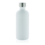 Bouteille en acier inoxydable recyclé avec système anti-fuite 800 ml couleur blanc deuxième vue