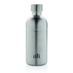 Bouteille en acier inoxydable recyclé avec système anti-fuite 800ml couleur argenté