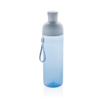 Bouteille en RPET avec bouchon démontable et dragonne 600ml couleur bleu