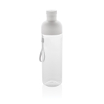 Bouteille en RPET avec bouchon démontable et dragonne 600ml couleur blanc