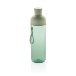 Bouteille en RPET avec bouchon démontable et dragonne 600ml couleur vert