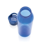 Bouteille en RPET pour la salle de sport à bouchon à vis 650ml couleur bleu troisième vue