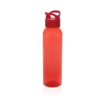 Bouteille en RPET pour la salle de sport à bouchon à vis 650ml couleur rouge