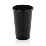 Gobelet en aluminium recyclé à simple paroi pour boissons 450ml couleur noir