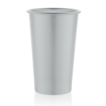 Gobelet en aluminium recyclé à simple paroi pour boissons 450ml couleur argenté deuxième vue