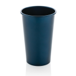 Gobelet en aluminium recyclé à simple paroi pour boissons 450ml couleur bleu marine
