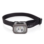 Lampe frontale réglable avec LED incluant 6 modes d'éclairage couleur noir