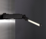 Lampe de travail en plastique recyclé rotative à 360° avec aimant couleur noir vue 14
