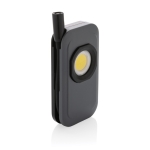 Lampe professionnelle en plastique recyclé avec LED extensible couleur gris deuxième vue