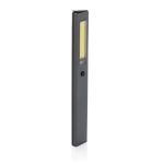 Lampe de poche professionnelle en plastique recyclé avec aimant couleur gris deuxième vue