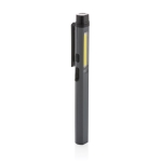 Stylo multifonction rechargeable par câble, plusieurs types de lampe couleur gris deuxième vue