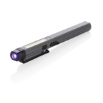 Stylo multifonction rechargeable par câble, plusieurs types de lampe couleur gris sixième vue