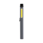 Stylo multifonction rechargeable par câble, plusieurs types de lampe couleur gris