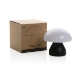 Lampe de bureau portable avec fonction tactile et 2 modes d'éclairage couleur noir vue avec boîte