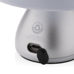 Lampe de bureau portable avec fonction tactile et 2 modes d'éclairage couleur gris troisième vue