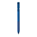 Stylo avec verrouillage anti-bavures et encre bleue Dokumental® couleur bleu deuxième vue
