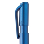 Stylo avec verrouillage anti-bavures et encre bleue Dokumental® couleur bleu cinquième vue