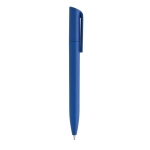 Mini-stylo écologique à torsion et encre bleue Dokumental® couleur bleu roi troisième vue
