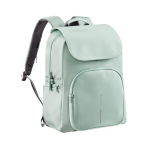 Sac à dos pour PC 16” en RPET avec rabat antivol et zips sécurisés couleur vert