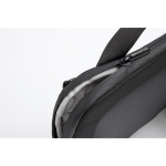 Sacoche en RPET pour ordinateur portable 16” avec finition déperlante couleur noir vue 11