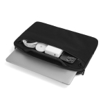 Sacoche en RPET pour ordinateur portable 16” avec finition déperlante couleur noir sixième vue