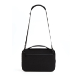 Sacoche en RPET pour ordinateur portable 16” avec finition déperlante couleur noir huitième vue