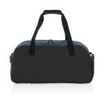 Sac de voyage en RPET au design spacieux avec poche frontale couleur bleu cinquième vue