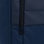 Sac de voyage en RPET avec grand compartiment et sangle pour trolley couleur bleu marine septième vue