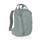 Sac à dos au design jeune en RPET pour PC 14” avec compartiments couleur vert