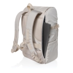 Sac à dos polyvalent pour le week-end avec compartiment PC 15,6” couleur beige cinquième vue