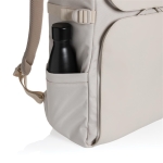 Sac à dos polyvalent pour le week-end avec compartiment PC 15,6” couleur beige huitième vue