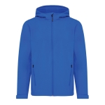 Veste softshell pour homme, casual fit, 300 g/m², Iqoniq couleur bleu roi
