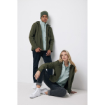 Veste softshell pour homme, casual fit, 300 g/m², Iqoniq couleur kaki quatrième vue avec modèle