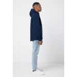 Veste softshell pour homme, casual fit, 300 g/m², Iqoniq couleur bleu marine deuxième vue avec modèle